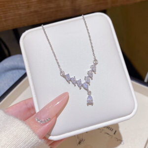 IMG_4412 Marquise Drop Necklace